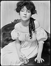 portrait of Evelyn Nesbit.