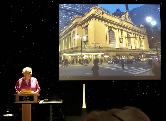 Joyce Gold on the Queen Mary 2