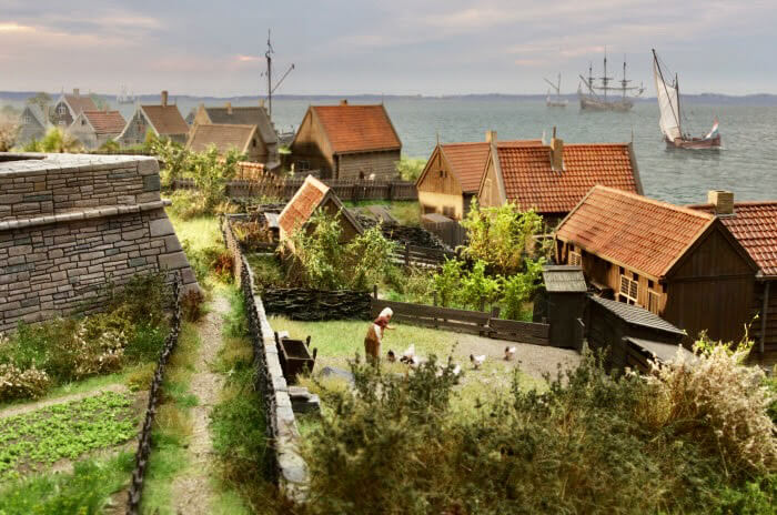 historic New Amsterdam.