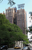 Tudor City building sign in NYC